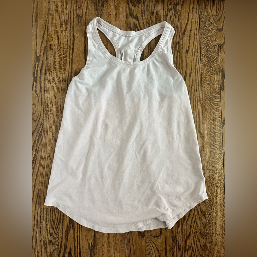 Light pink Sleeveless Tank Top